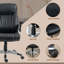 Fauteuil de bureau de massage Vinsetto