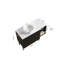 Meuble-lavabo convertible de 42 pouces, autoportant ou mural, avec lavabo à poser, armoire de rangement avec deux portes et une tablette latérale ouverte. Meuble-lavabo complet pour une rénovation de salle de bain moderne.