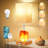Chemin Wood USB Table Lamp