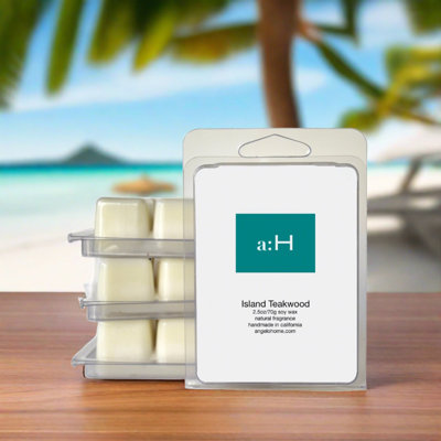 A:H Island Teakwood Scented Wax Melt