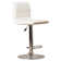 Clift Modern Upholstered Adjustable-Height Barstool with Footrest