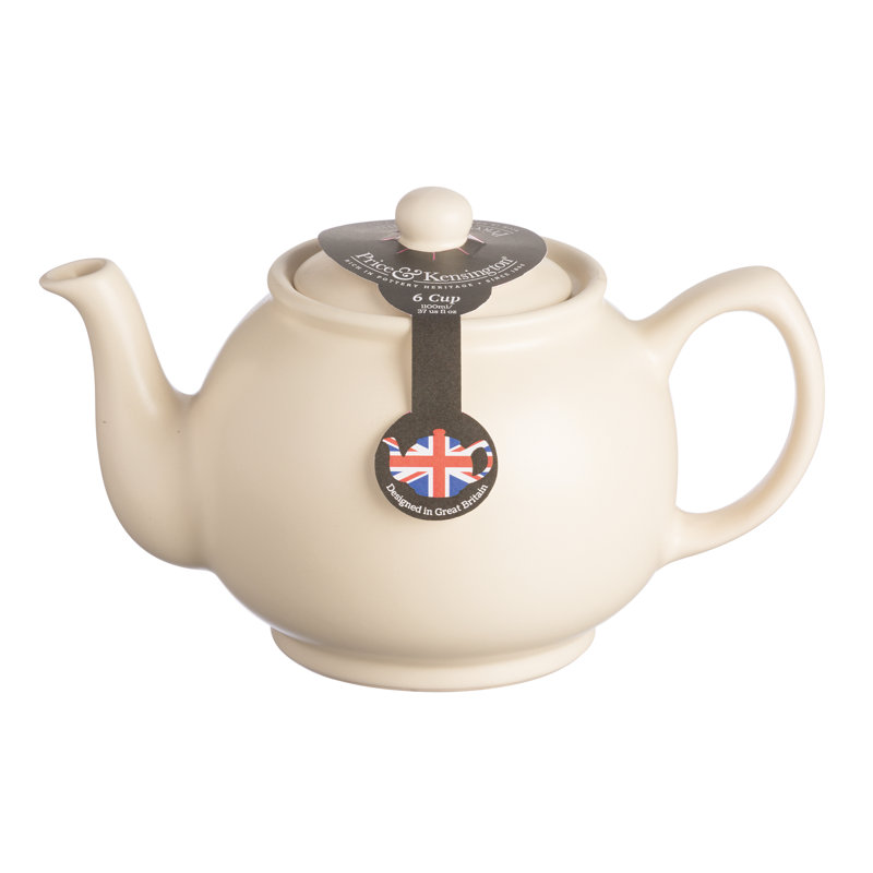 Price & Kensington Teapot, 2 cups, Matt Cream