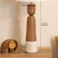 Lampe de table en bois massif Famme