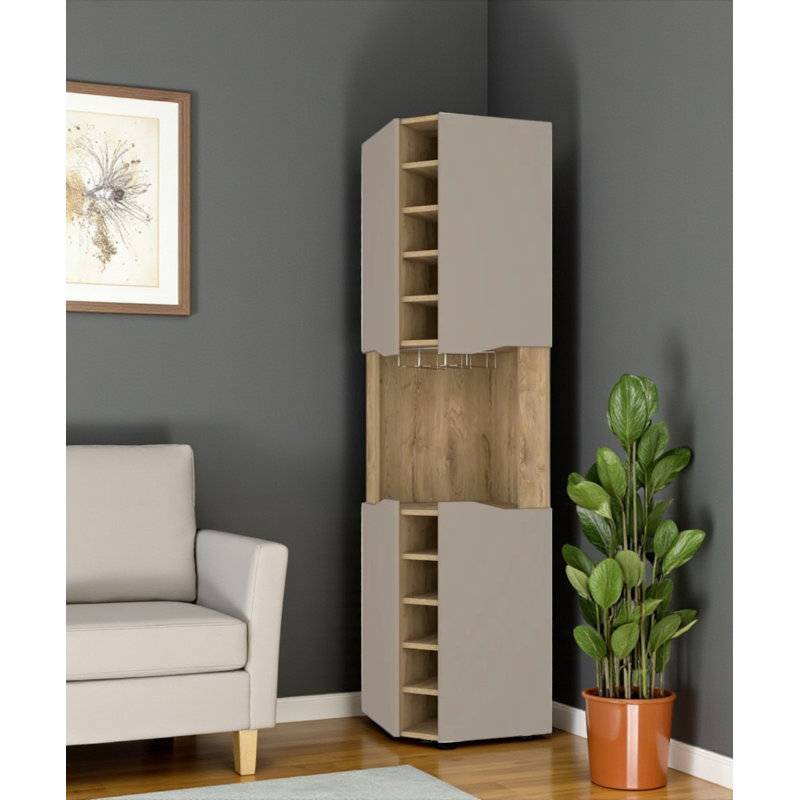 Bar 72 "brun et taupe avec quatre portes