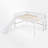 Low Loft Bed With Slide-237769010-237769011
