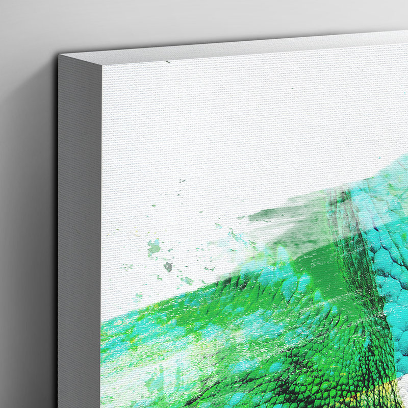 Chameleon Lizard - Wrapped Canvas, 50cm H x 76cm W