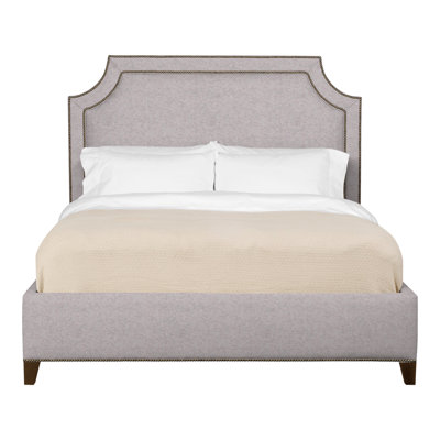 Audrey/Asher Upholstered Maple Standard Bed