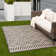 Black Dalyan Indoor/Outdoor Trellis Rug
