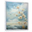 Encre liquide blanche et bleue III - Fleurs, art mural-2020999173-2054476899