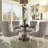 Velvet Tufted Upholstered Parsons Dining Room Chair-107726644