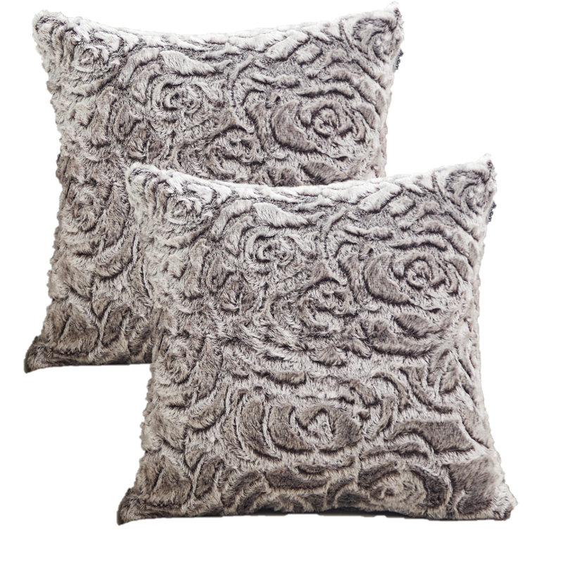 Housse de coussin Cynthia, Argent