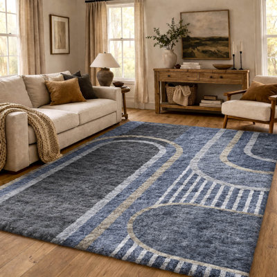 Tapis à poil long de qualité supérieure lavable à la machine ADS532