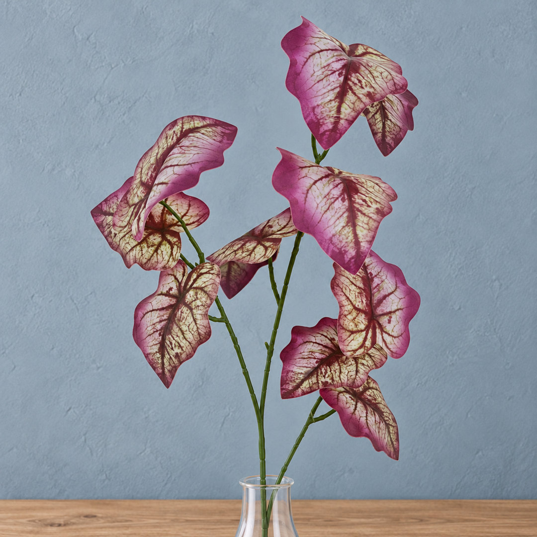 85cm Artificial Purple Leaf Foliage Stem Decorative Faux Greenery Home Decor - Image 3