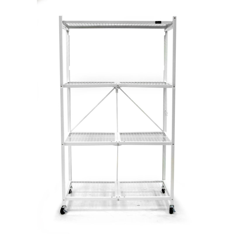 Origami R5 4-Shelf Heavy Duty Rack, White