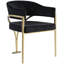 Chaise en velours Kirsi-75000014-75000015