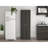 Buxton Rectangle 2-Door Storage Tall Cabinet Carbon-302004497