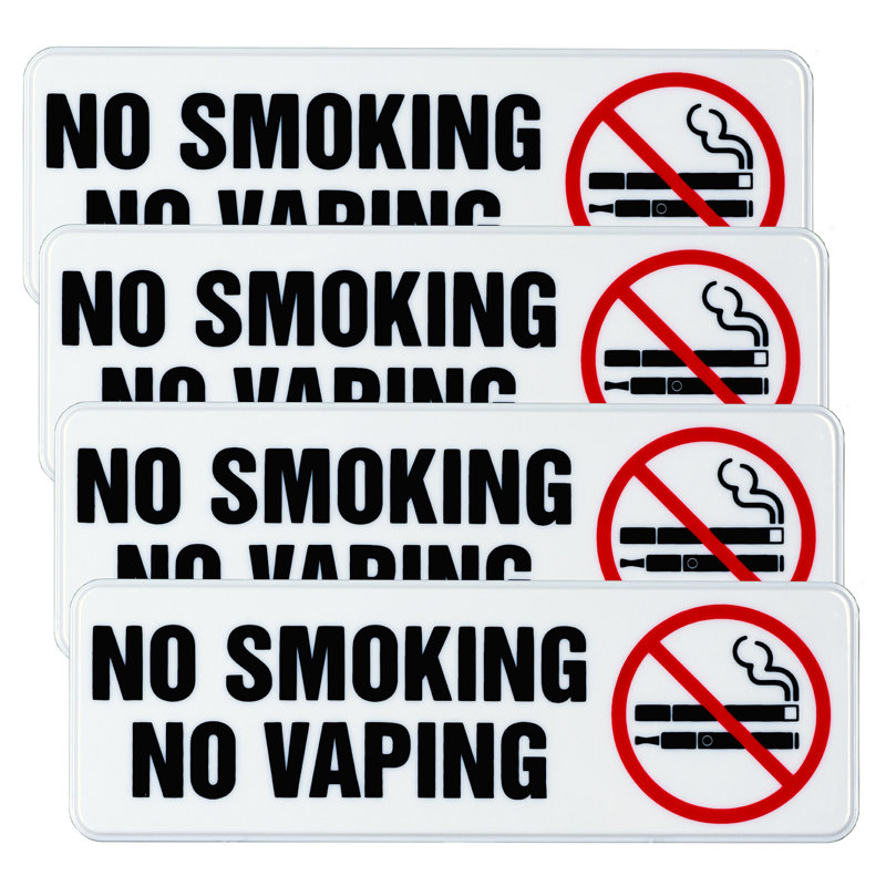 No Smoking No Vaping Sign