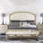 Santa Barbara Upholstered Sleigh Bed-124328047