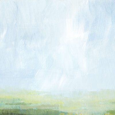 Lush Horizon I by Grace Popp - Wrapped Canvas Print
