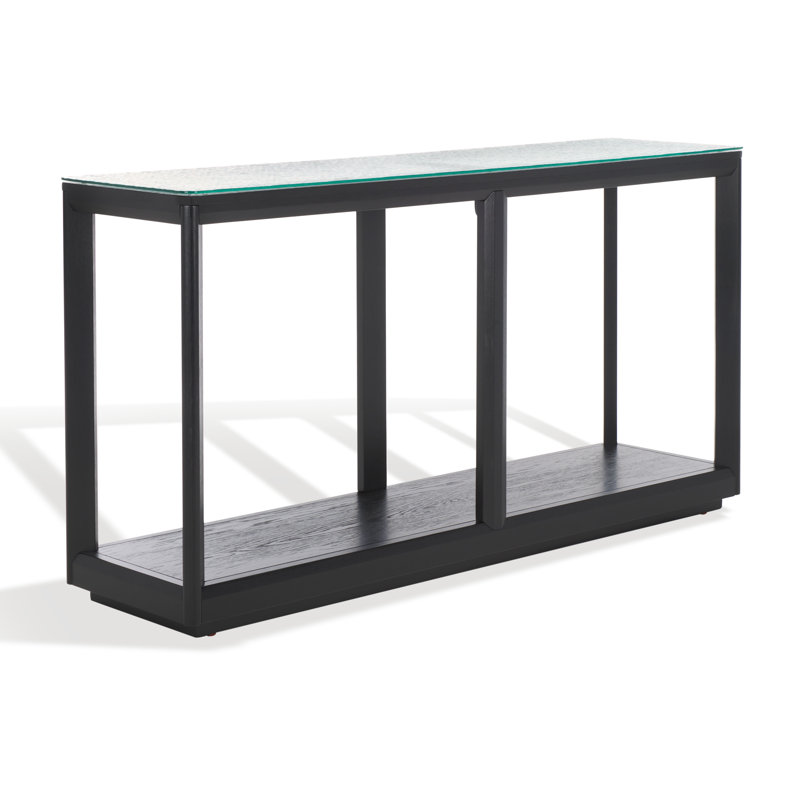 Charde 55.1'' Console Table, Black