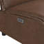 Fauteuil inclinable électrique Callum, cacao, similicuir-1619504535