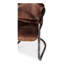 Chaise en cuir véritable Higbee