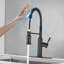 Robinet de cuisine tactile avec douchette extractible-125507902