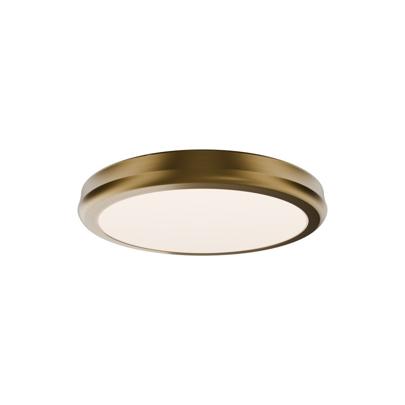 Parthenon 10" Dimmable LED Flush Mount With Built In Color Temperature Adjustability Switch From 2700K/3000K/3500K/4000K, 10"