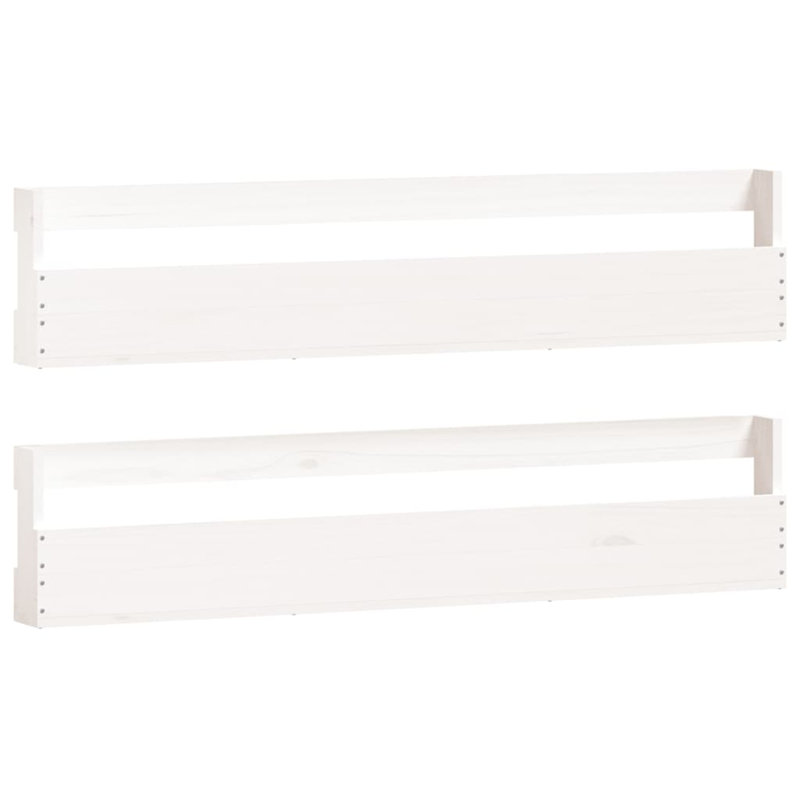 Bonamy 10 Pair Solid Wood Shoe Rack, White
