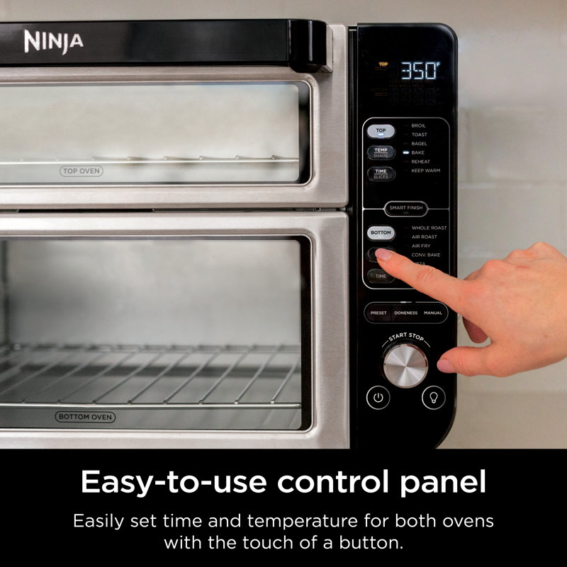 Stainless Steel 12-in-1 Digital Smart Double Oven