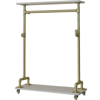 Amil 31.5'' Rolling Clothing Rack