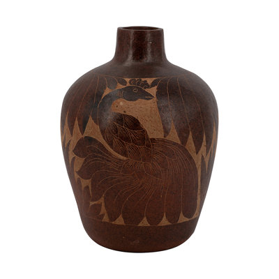 D9X13" Terracotta Vase