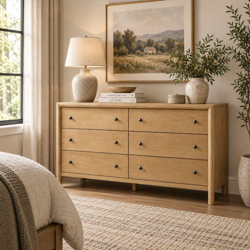 Commode 6 tiroirs Drewery Farmhouse