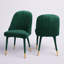 Chaise d'appoint rembourrée en velours Belle-319726429