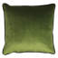 Midnight Garden Bee Velvet Piped Cushion Cover
