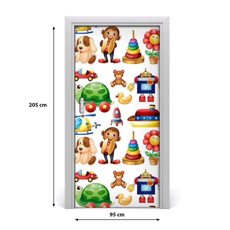 Toy Wall Door Decal