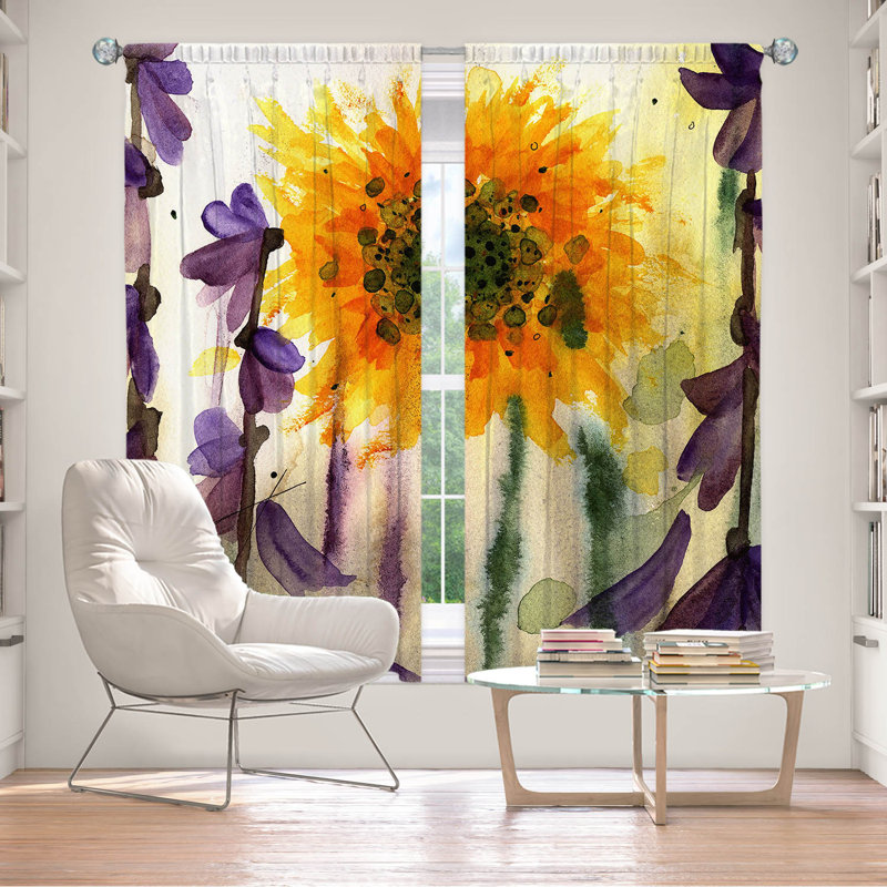 Rideau simple obscurcissant avec passe-tringle Delaughter, L 40 po x L 82 po