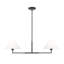 Lustre 2 lumières Ryckman en nickel brossé-1181059804