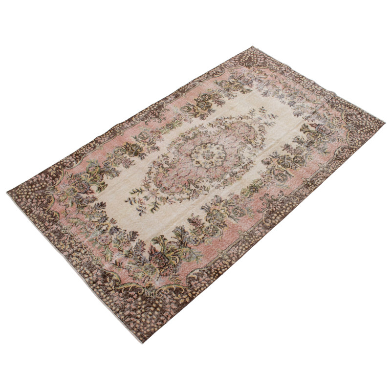Tapis beige Melis Vintage 5 pi 7 po x 9 pi 4 po