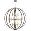Euclid 12-Light Globe Pendant-331272032