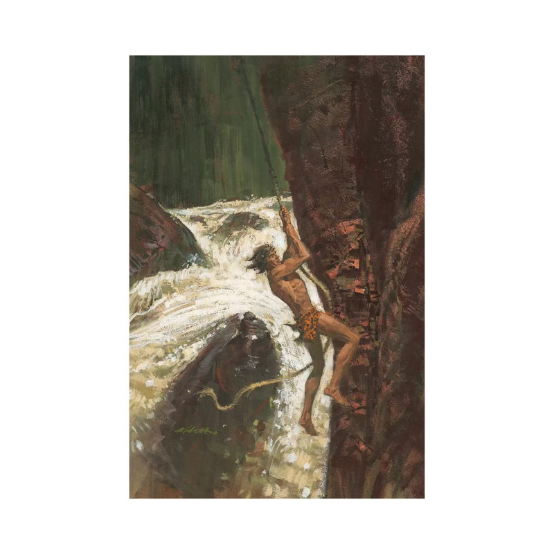 Tarzan The Terrible 1 Piece Wrapped Canvas Wall Art, 66.04 cm H x 45.72 cm W x 1.91 cm D