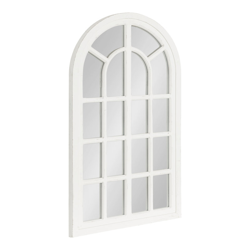 Eggleston Flat Mirror, White