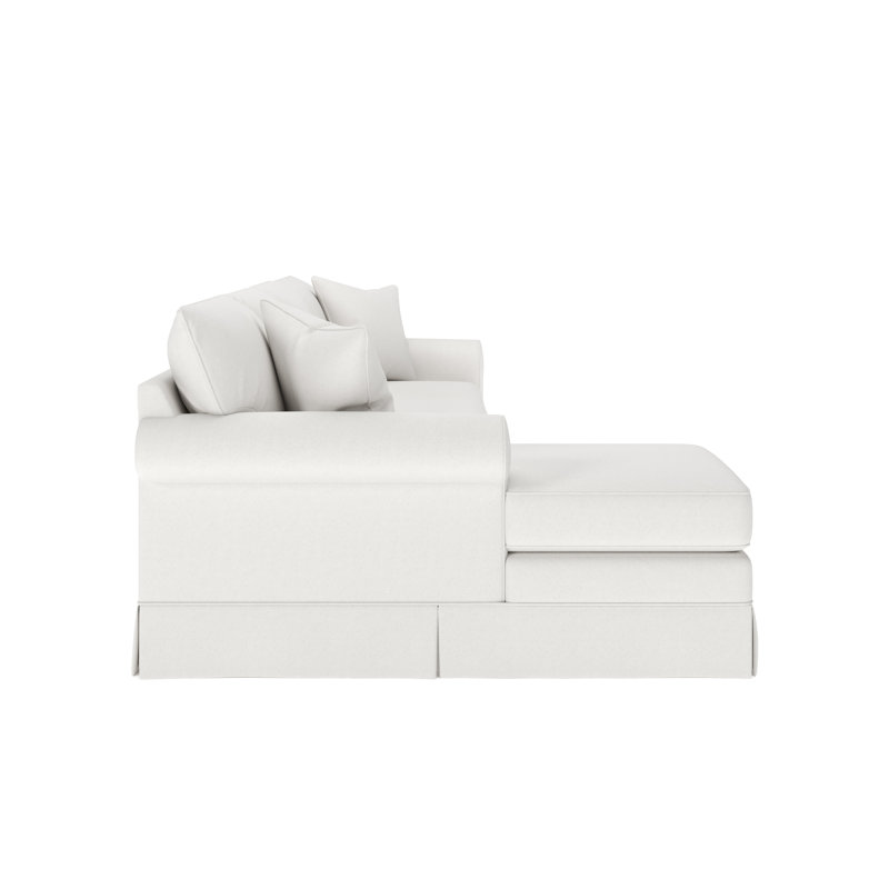 Friedman 2 - Piece Upholstered Sectional, Left Hand Facing, Macarena Beige