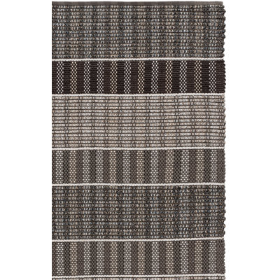 Braided 764 Hand Woven Cotton Pile Striped Rug