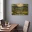 «The Olive Trees» par Vincent Van Gogh, art mural en métal doré, 24 po x 16 po-759701569