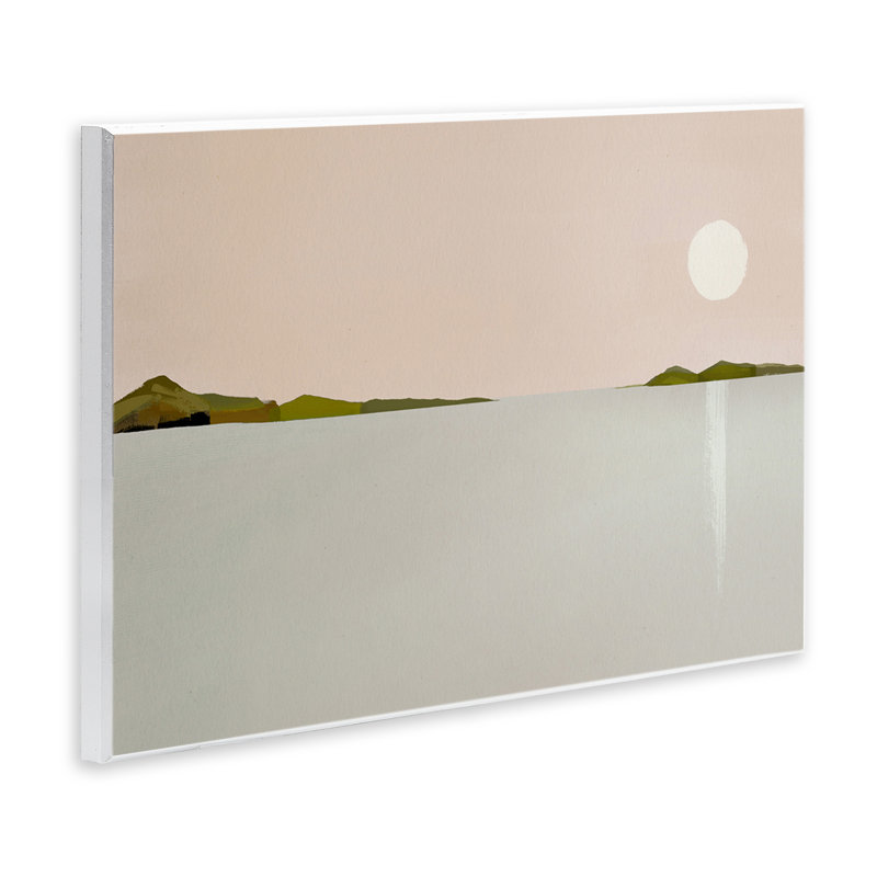 «Morning Has Spoken», art mural sur bois par Leah Straatsma, 13" H x 19" W