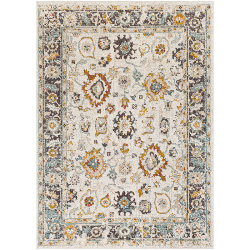 Belia Oriental Indoor Rug, Rectangle 6'7" x 9'