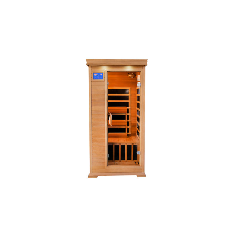 Sedona Compact Cedar Wood 1-Person Infrared Sauna