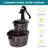 Akeena Outdoor Waterfall Fountain