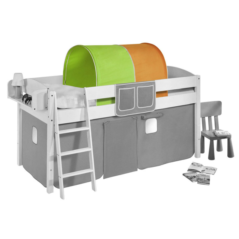 Fabric Bunk Bed Accessories, Green/Orange